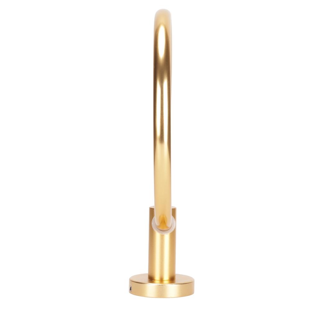 Towel Space Aluminum Modern Round Hand Towel Holder Bath Hardware for Balcony Hotel