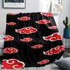 1PC Naruto Patterned Flannel Blanket Suitable For All Seasons For Home Decor Warmth And Comfort Gifts Holiday Present