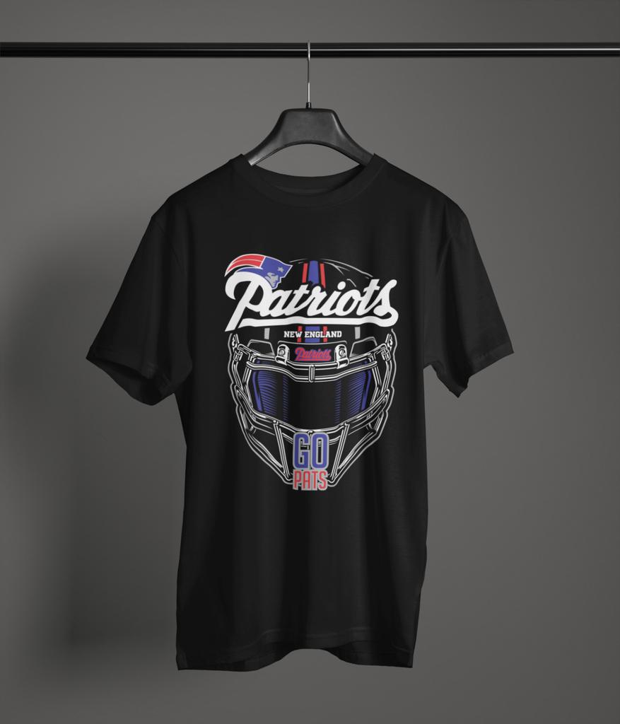 Grafické tričko s fanouškovským uměním New England Patriots • 100% bavlna Unisex NFL tričko