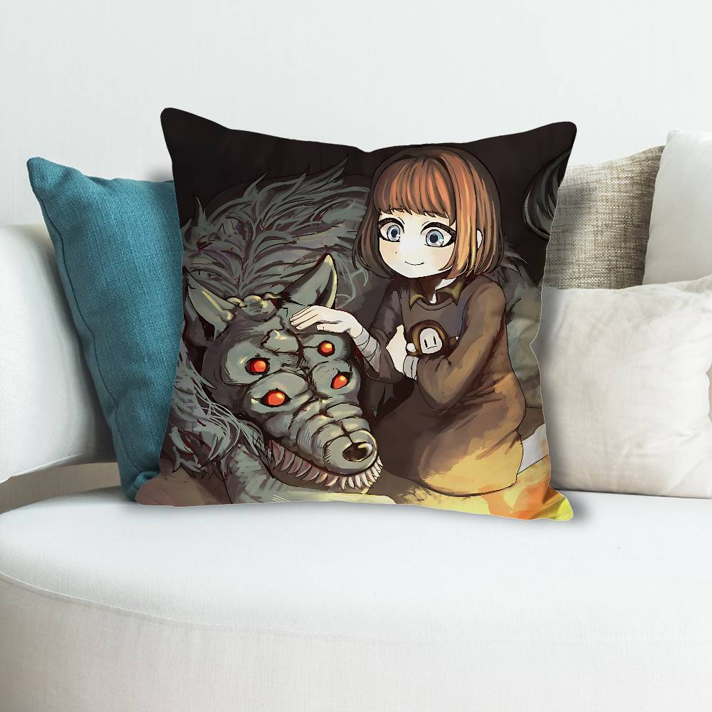 Game FFear And HHunger Anime Celebrity Merchandise AllMatch Printed Pillow Case Sofa Car Office Room Decoration Protector