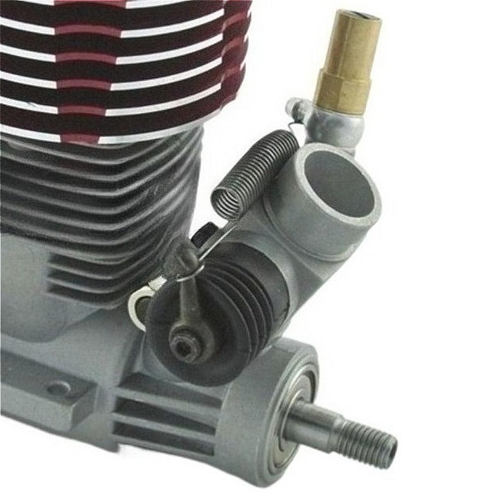 ASP28CX 28-class Methanol Engine 1:8 Scale Pull Start Rear Exhaust Engine Remote Control Off Road Vehicle Metal Engine Model