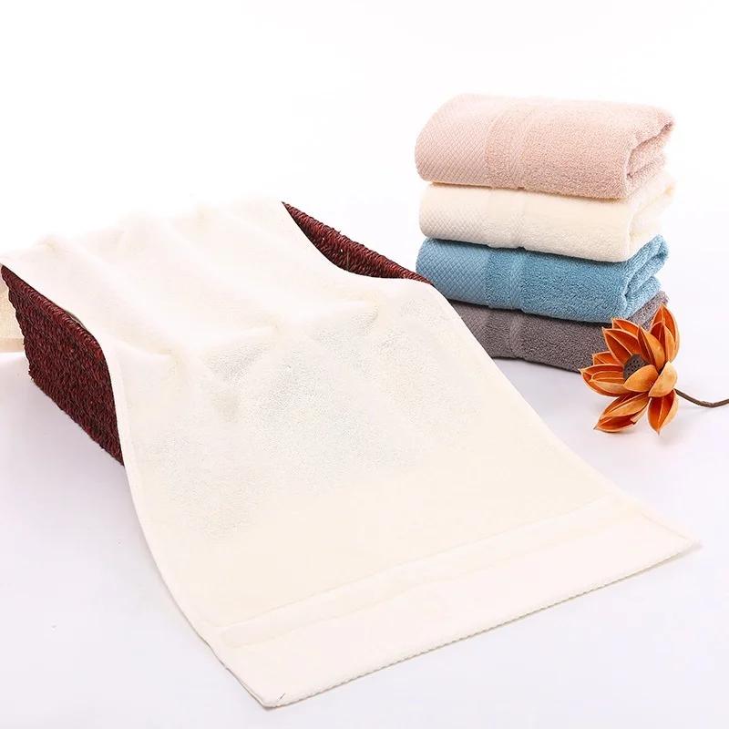 1pcs Fashion Beach Towel Highly Absorbent Home Textile Face Towel Adults Bathroom Soft Cotton Household Handy Use Soft Towel