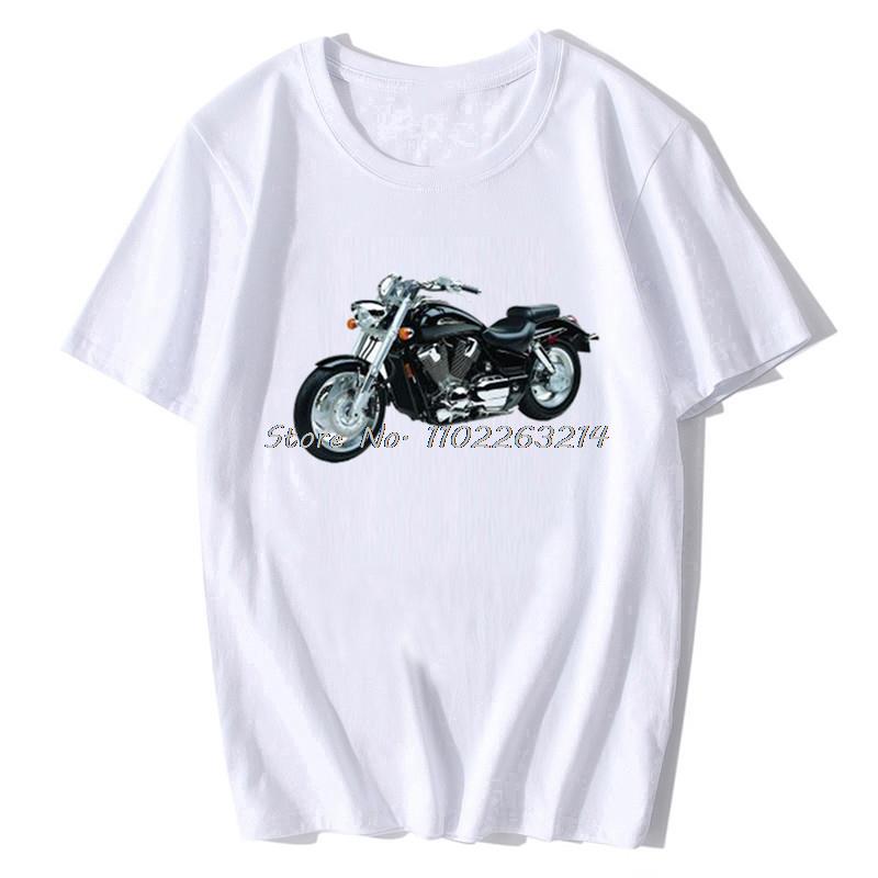 Horký Výprodej Tričko Klasické Japonské Motocykly Fanoušci VTX 1800 Gr Tričko Unisex Bavlna Nadměrné Streetwear Harajuku
