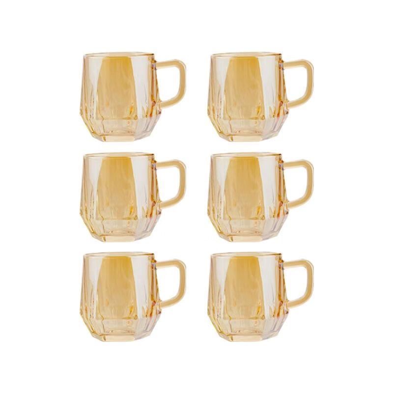 Jiakangming Premium Heat-Resistant Glass Teacup & Pitcher Set