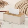 Modern Leather Tissue Box Holder