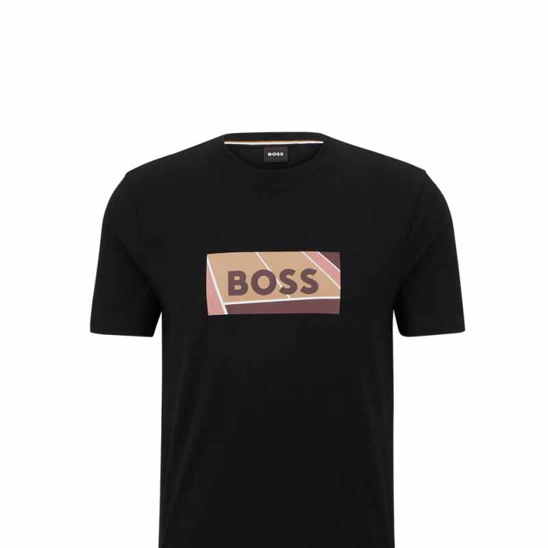 HUGO BOSS Graphic Logo-print T-shirt 50486210-001