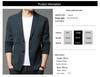 Men's Romon Knit Cardigan Coat, Trendy Spring & Autumn 2025 Outerwear Sweater Suit