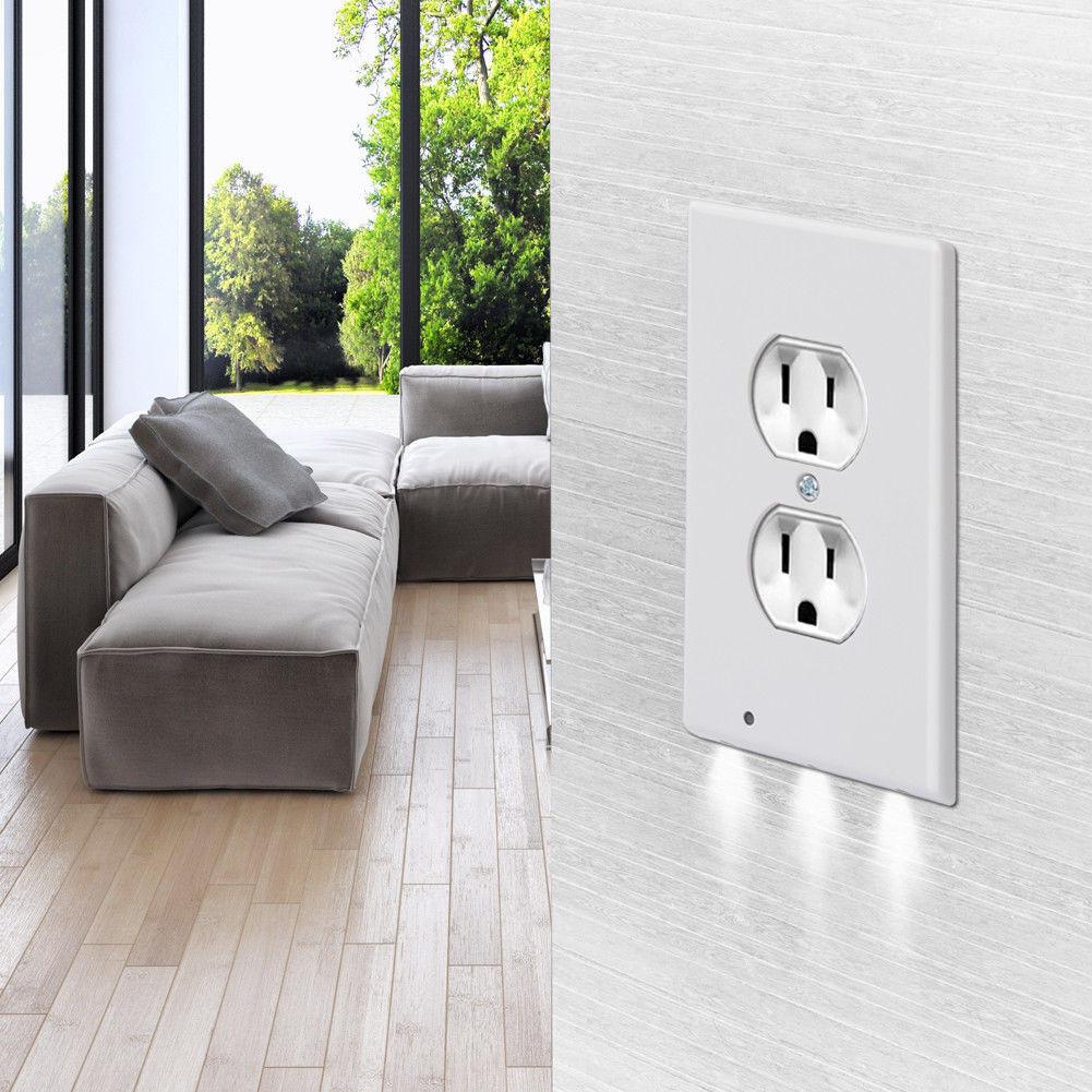 Plug Light Night Inductive Switch Modern Minimalist Design Bedroom Supplie Decor