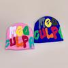 Hip Hop Color Letter Jacquard Knitted Hat Men'S And Women'S Warm Retro American Contrast Colour Pullover Hat