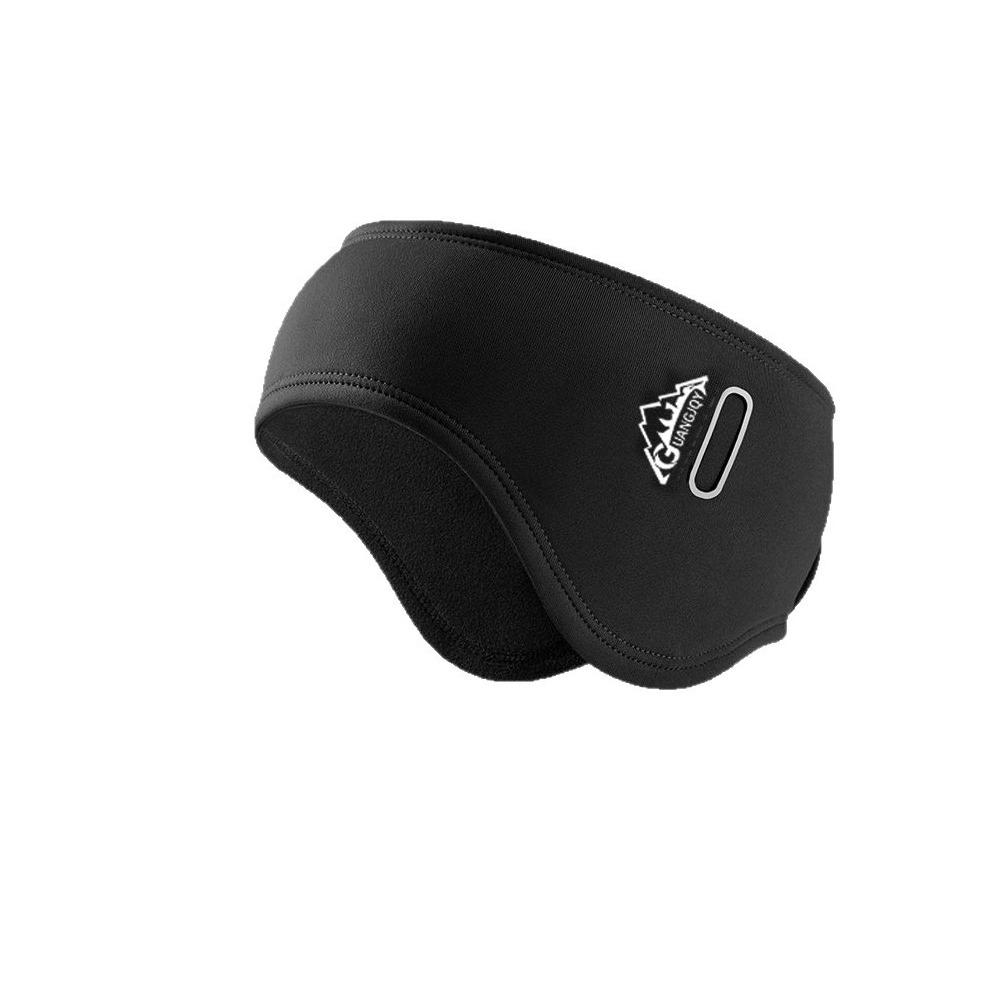 

Adjustable Headwear Earmuffs Non-Slip Ear Warmers New Skiing Earmuffs Outdoor Sports чорний