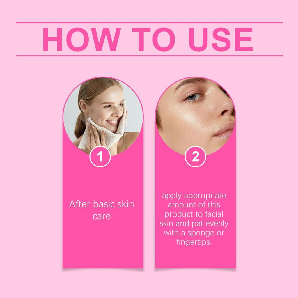 2pcs Lightweight  Smooth Foundation Moisturizer + Eyebrow Pencil Makeup Set Natural and Long-Lasting Color