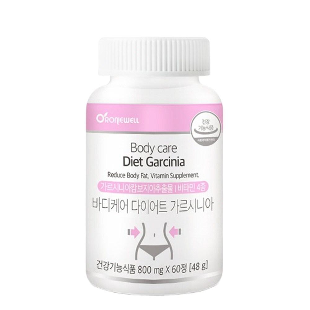 Body Care Diet Garcinia 60 Tablets HCA Body Fat Reduction Carbohydrate Cutting Supplement MFDS Diet Without Starvation | 60 Tablets 1 pcs