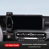 For Toyota Land Cruiser Prado 250 LC250 Car Gravity Car Mobile Phone Holder Console Navigation Phone Stand Bracket Installation