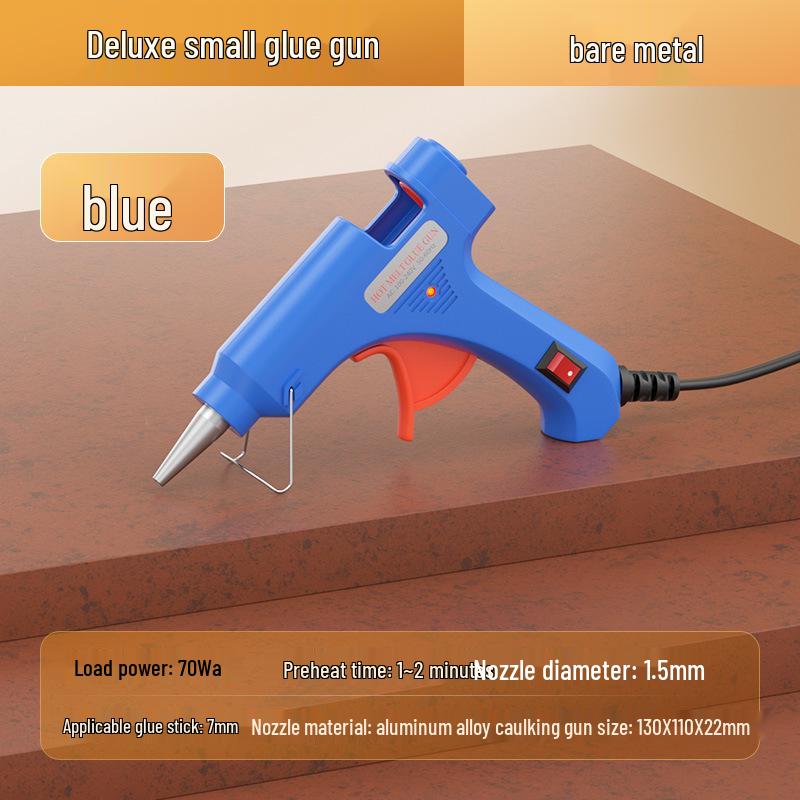 High Viscosity Hot Melt Glue Gun with 7-11mm Sticks for Kids' Crafts and Household Use