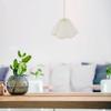 Korean Style Lampshade, Petal Cloth Table Lamp Shade Light E27 Chandelier Replacement Lamp Shades for Home Hotel Bedside Light Pendant A