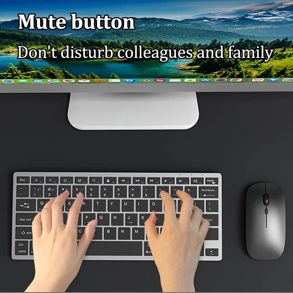Dual-Mode-Tastatur TWO Bluetooth-Tastatur 2.4G Drahtlose Tastatur 102 Tasten Wiederaufladbare Tastatur Für PC Android Windows macOS