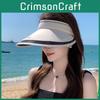 Summer Sun Protection Hat With Large Brim For Women Outdoor Sunshade Flip Up Wide Brim Uv Hat