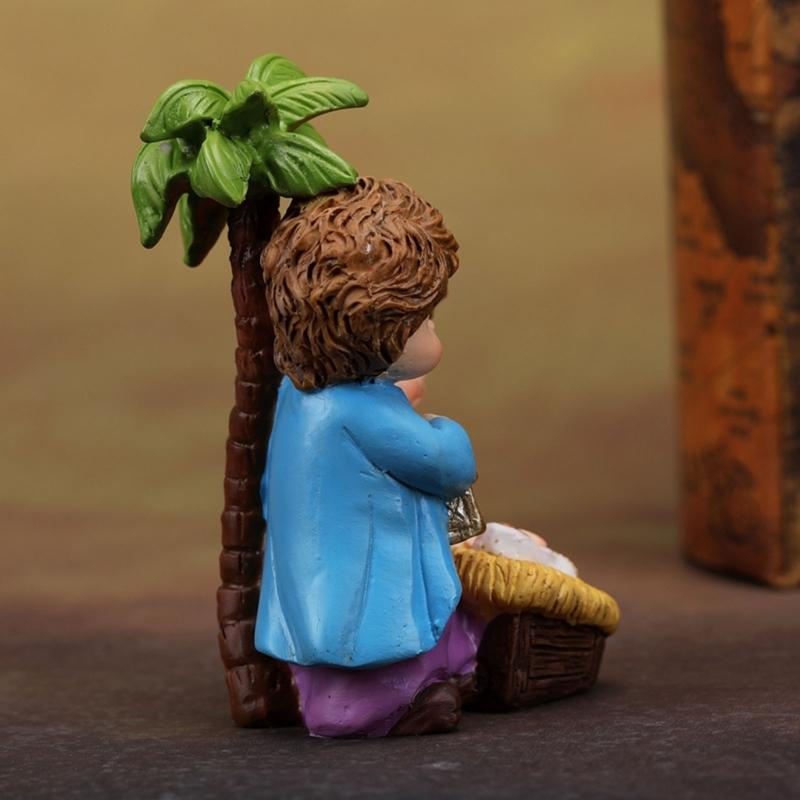 Elegant Nativity Scene Figurines Set for Christmas Home Decoration On Tables and Fireplaces Ornament