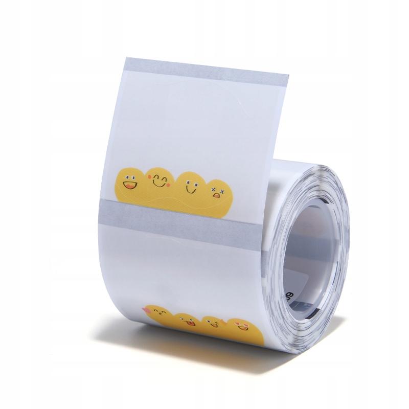 Niimbot Labels Stickers 41X31Mm Round Transparent 220Pcs For B21/B3S/B1