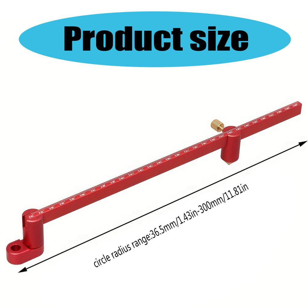 300mm Woodworking Compass Tool Large Compass for Woodworking Compass Scriber Circles Compass Woodworking Scribing Circles