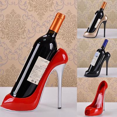 Weinregal mit High Heel-Stiletto-Schuhen, Flaschenhalter, Aufbewahrung, Hochzeitsdeko, Geschenk