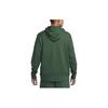 Nike Club+ Color Block Hooded Fleece Jacket Men Fir Green White FB7416-323