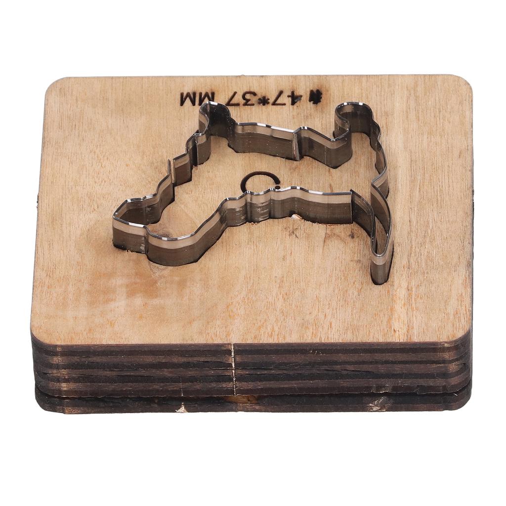Leather Cutting Die Dog Shape Punch Cutter Craft Mould Tool 47x37mm for Paper Rubber