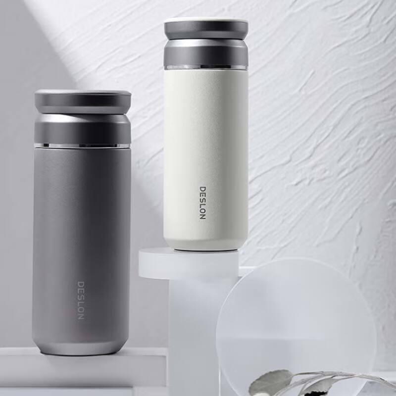 DESLON Portable Insulated Stainless Steel Coffee/Tea Travel Mug