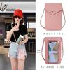 Wszechstronna Damska Mini Torebka Crossbody - Modny Przezroczysty Portfelik na Monety z Ekranem Dotykowym