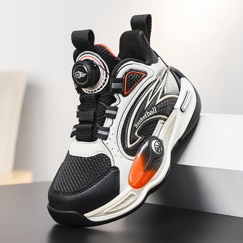 

Источник 2025 осень сокол кожаная поверхность реальный бой детские баскетбольные кроссовки уличные крутые вращающаяся пряжка нескользящая спортивная обувь 40