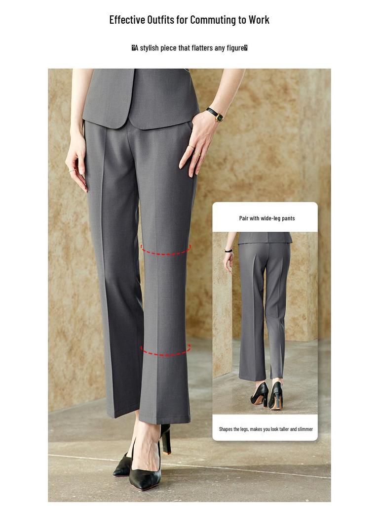 Women's Professional Two-Piece Workwear Suit for Medical, Aesthetics, Salon, Hotel, Jewelry Store & More
