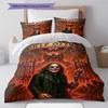 Ozzy Osbourne Pattern Bedding Quilt Set Quilt Cover Pillowcase Home Decoration Gift (1 * duvet cover + 2 * pillowcase, without core)
