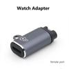 Type C/8Pin/5Pin/DC5521 Charging Adapter for 7/6/5 Smartwatches for Efficient and Stable Power Supply