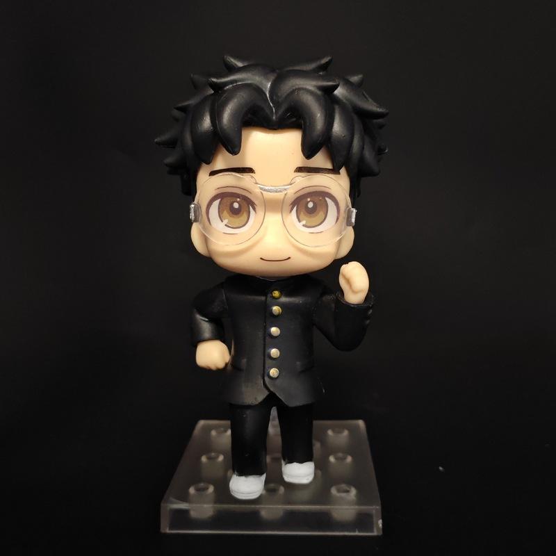 Cartoon Q Version Dandadan Okarun Momo Ayase Series Desktop Model Ornament Toys Window Display Collectible Periphery Fun Gifts