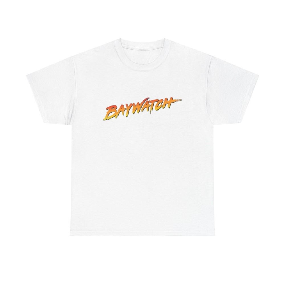 Baywatch Tv Series Vintage T Shirt Graphic Unisex Heavy Cotton Tee NEW GIFT Unisex T-Shirt XXXL