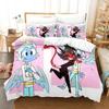New 3D Print Hazbin Moxxie Hotel Bedding Set Bedroom Soft Modern Bedspreads Comefortable Duvet Cover Quilt Cover And Pillowcase
