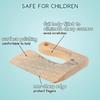 2 Pcs Wooden Kids Knife For Cooking, Children's Safe Knives Wooden Kids Knife For Cooking And Cutting Veggies Fruits