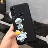 For Honor 9X Pro RU Case Cute Cartoon Cool Black Pink Silicone Back Cover For Huawei Honor9X Honor 9X Pro 9XPro 4G Phone Case
