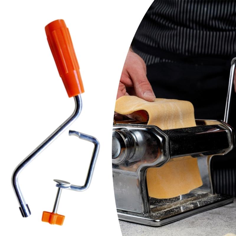 Plastic Metal Pastas Press Machine Handle and Clamp Set with Quick Releases Design For Easy Cleaning Stable Operation