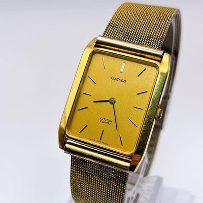Used Working Item Citizen CITIZEN EXCEED Watch Quartz