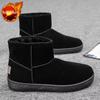 Fashion Warm Man Shoes Platform Winter With Fur Boots for Men Offer Hot Selling New Cheap Size 45 44 Low Price High Quality Comfortable