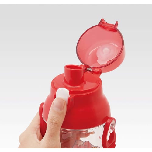 Skater Children's Water Bottle Clear Bottle 480ml Hello Kitty Cookie Sanrio Girl Made in Japan PSB5TR