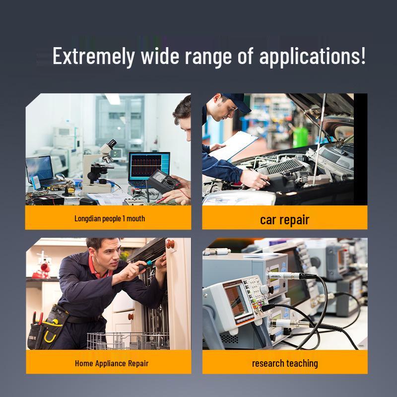 FNIRSI-DSO 152 Handheld Digital Oscilloscope for Beginners - Portable, Small, and Ideal for Teaching and Repairs