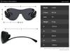  One-Piece Ins Style Full-Frame Sunglasses Charming Modern Retro Sunglasses Trendy Street Style Sunglasses Lh301