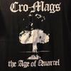 Cro-Mags La Era de la Disputa Camiseta Unisex Negra de Manga Corta Vtg WA1364