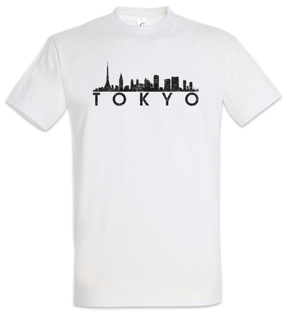 Футболка Skyline Tokyo Токио Город Японский Япония S