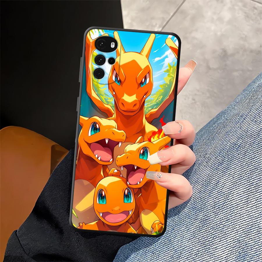Hot Comic Pokemon Art Phone Cover Case for Motorola Moto Edge 20 Pro 30 Lite G32 G52 G50 G71 G60s G53 G30 G22 Edge40 G51 G73