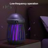 Mini Gnats Zapper USB Powered Electric Shock Fly Zapper with UV LED Light Indoor Outdoor Home Camping Patio Hanging Fly Trap Lamp