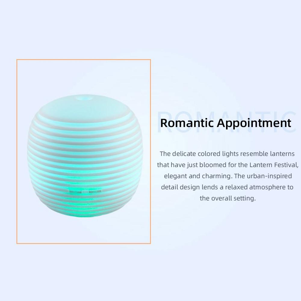 Gentle Mist & Glowing Hues  Silent Mini Lantern Diffuser for a Serene Office, Yoga Studio, or Bedroom
