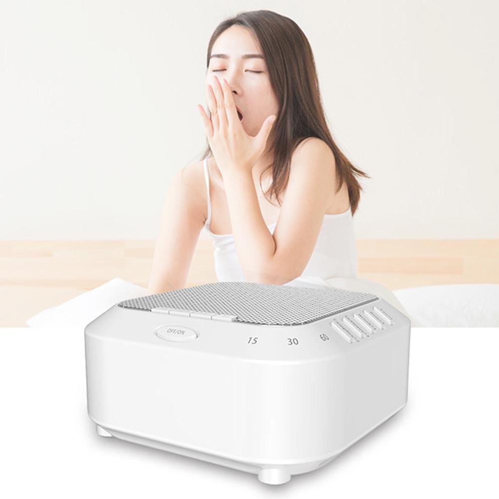 White Noise Sound Machine 28 Solfeggio Frequencies Soothing Therapy Sleep Sounds Portable Baby Sleep Machine Rechargeable S S4L5
